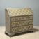 Antique drop-leaf secretary cabinet, neoclassical style, walnut, 20th century.