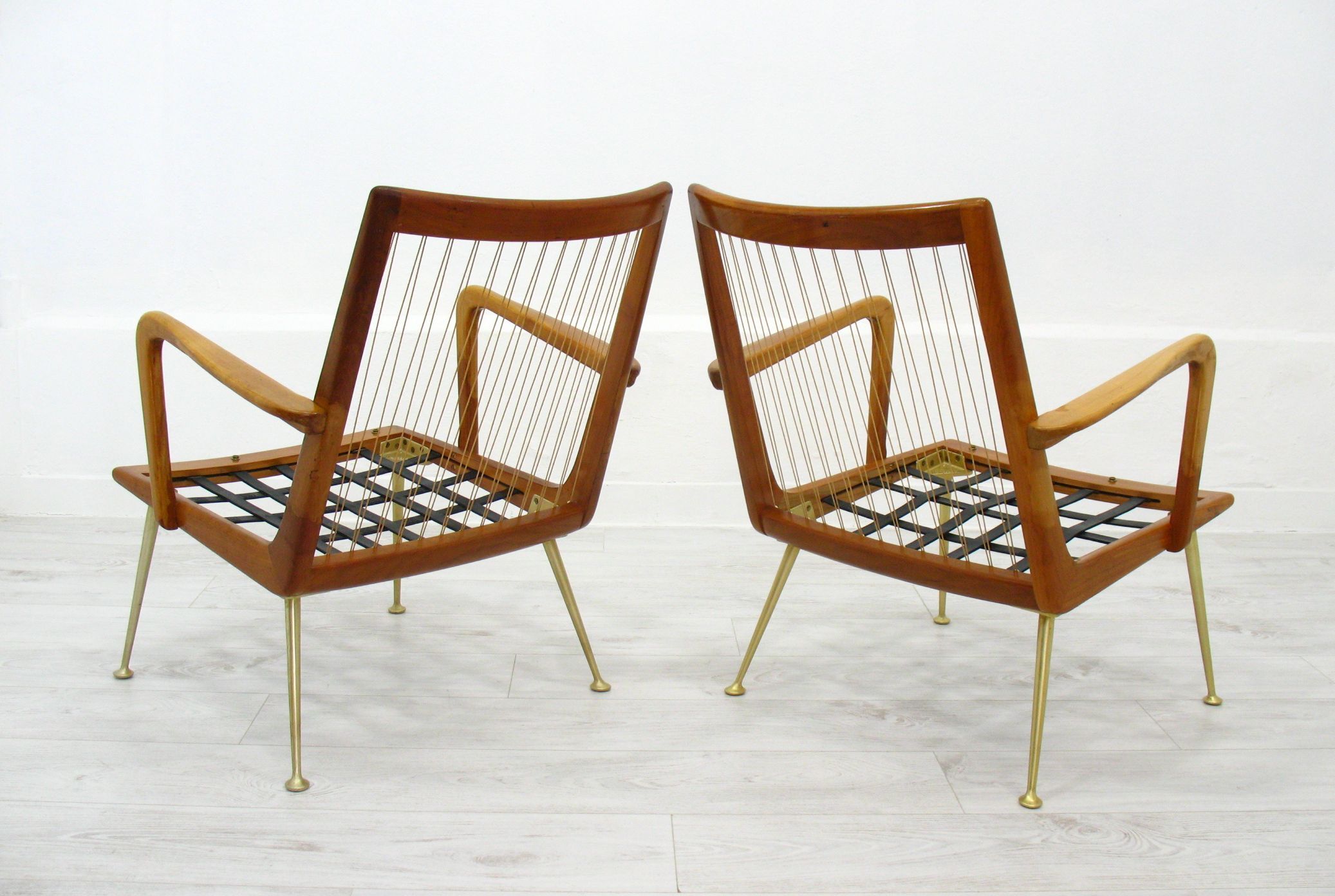 Armchairs by Hans Mitzlaff for Eugen Schmidt, Germany, 1950