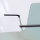 Set Of 6 Pato Chairs Lacquered In Blue With Black Armrests By Hee Willing & Ludvik For Fritz Hansen