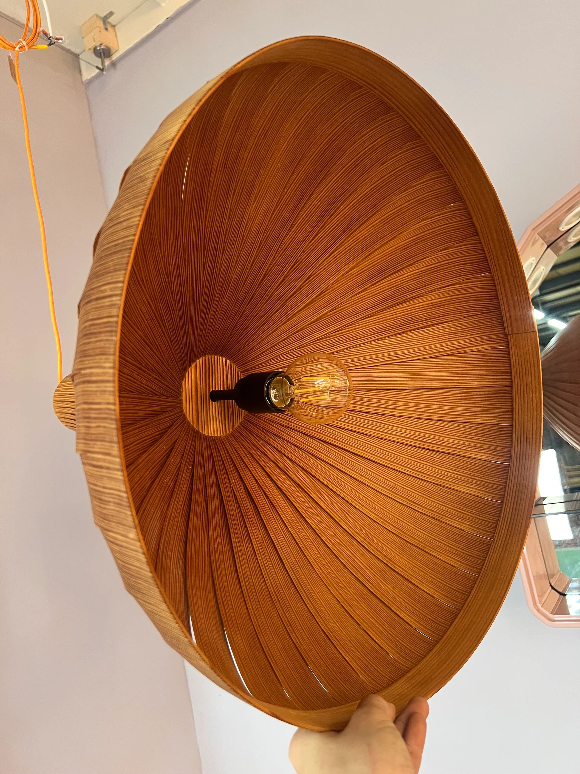 Pendant lamp by Hans-Agne Jakobsson for AB Ellysett Markaryd