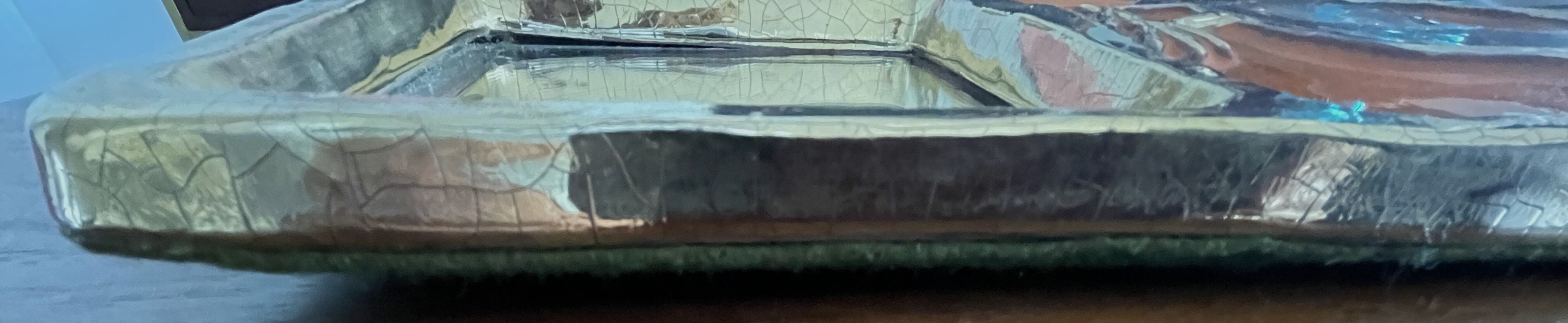 Mirror Mithé Espelt "bird" 30 cm