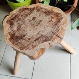 Table basse bois rustique