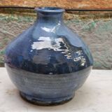 Vintage glazed ceramic vase Signed Z Karbowski