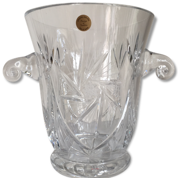 Seau à champagne en cristal