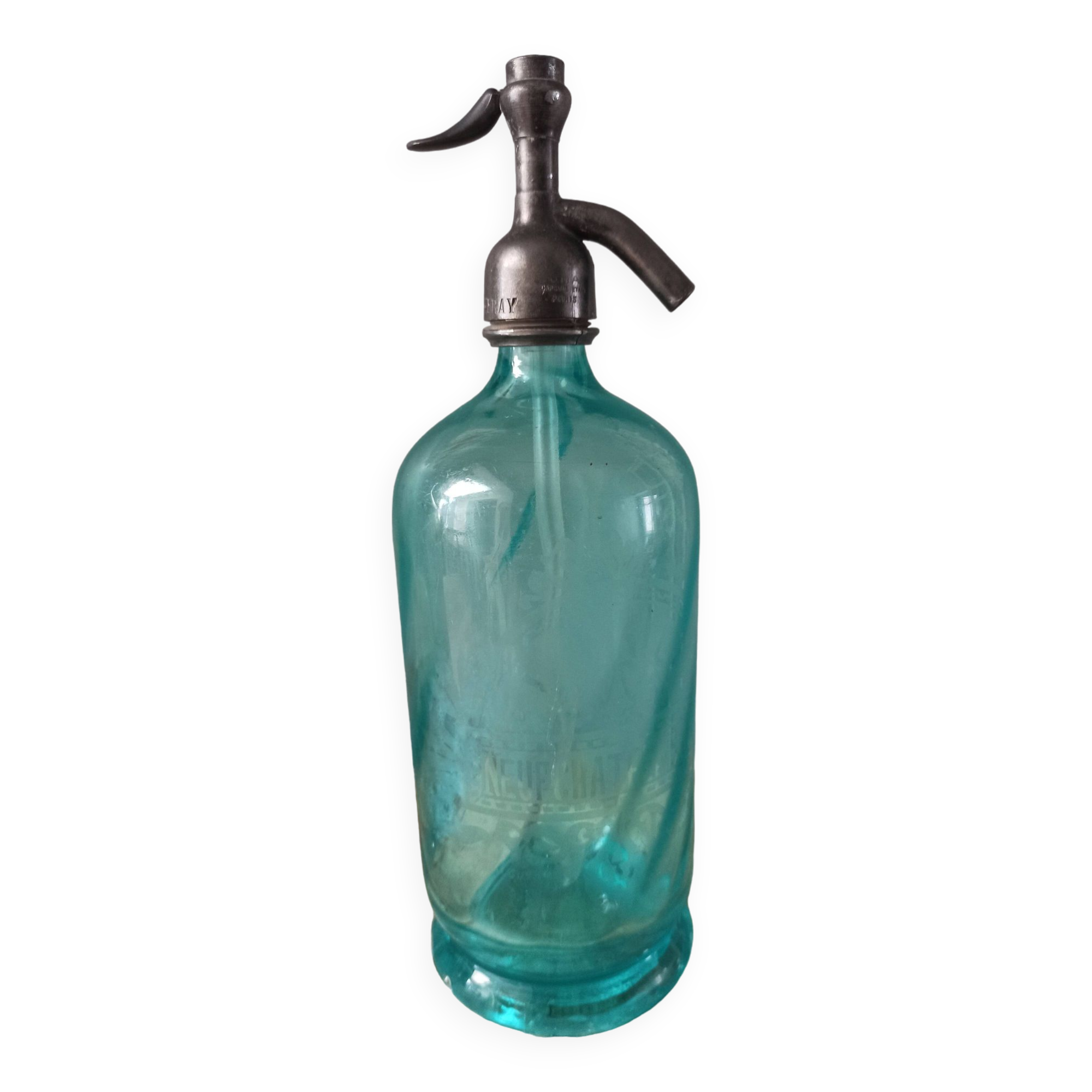 Seltzer water siphon