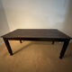 Wenge wood dining table and its 4 chairs.