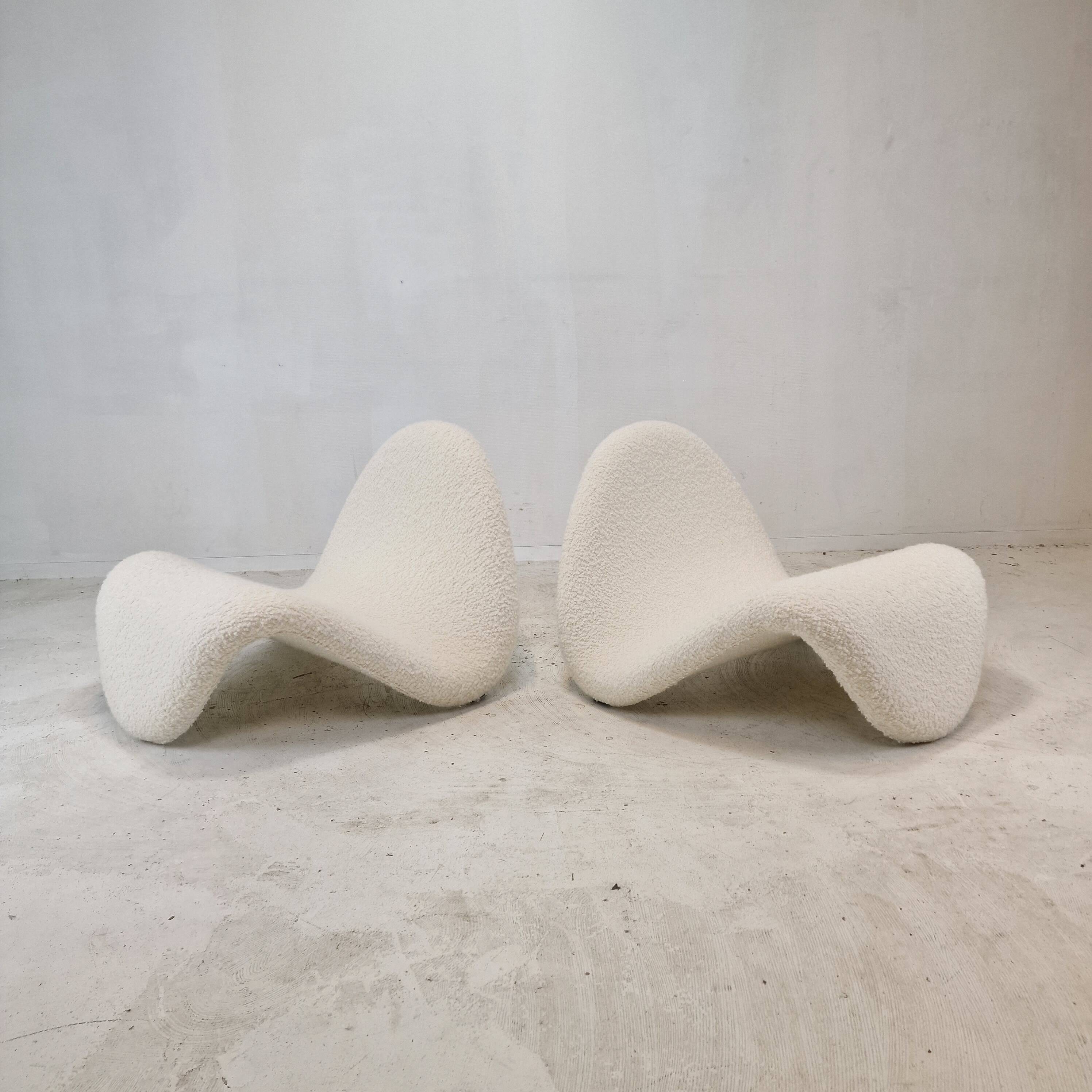 Set of 2 Tongue Chairs by Pierre Paulin for Artifort, 1960s