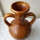 Signed ceramic vase