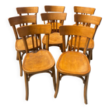 Set of 8 mahieu bistro chairs