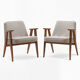 Paire de 366 fauteuils