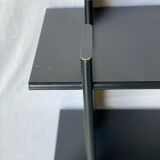 Vintage black satin lacquered shelf