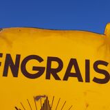 Enamelled plate Kuhlmann