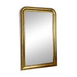 Antique gold leaf mirror