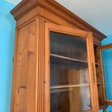 Natural wood sideboard