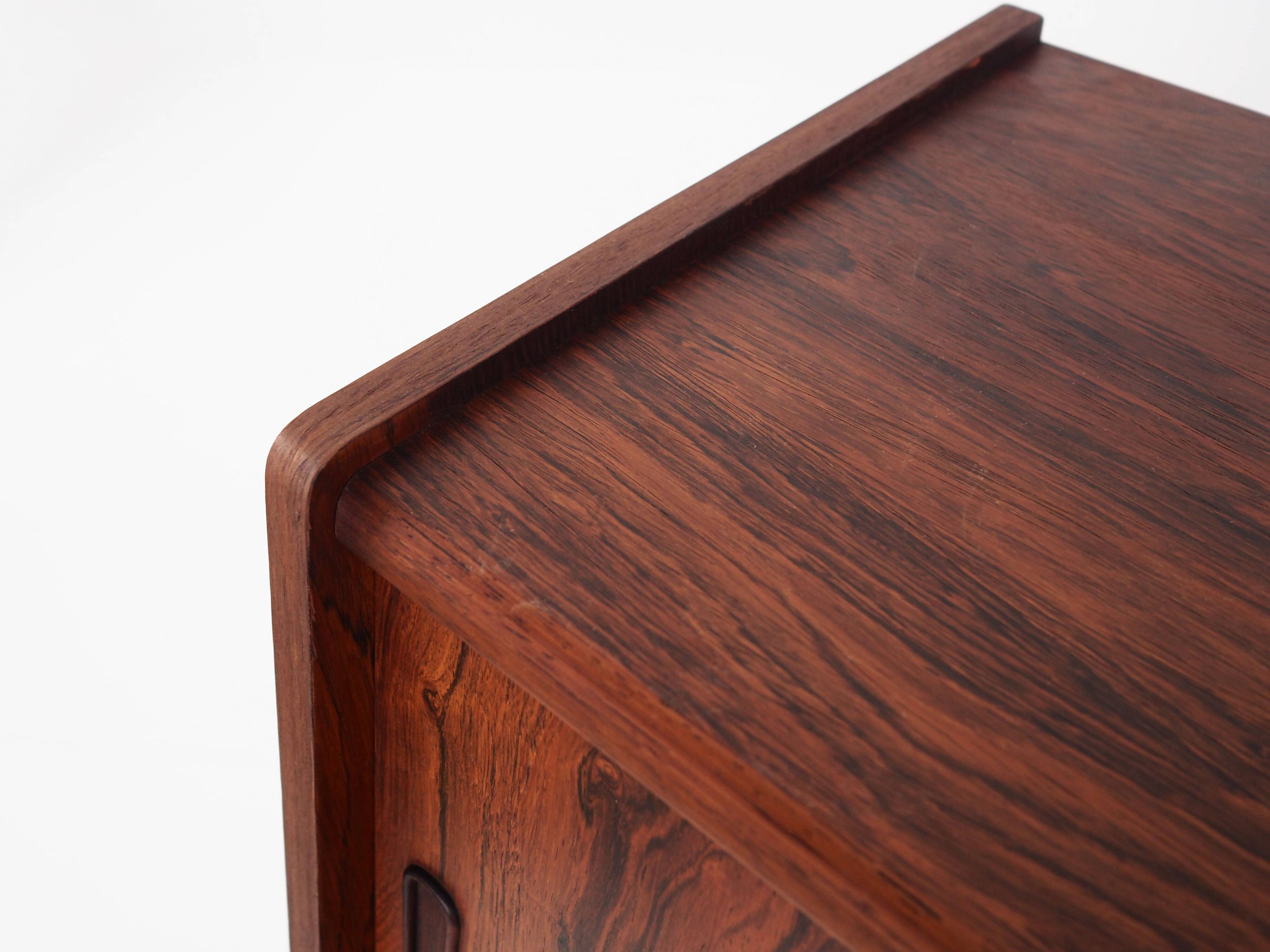 Rosewood highboard, Danish design, 1970s, production: Denmark