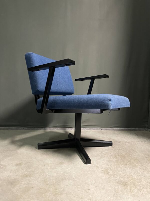 Chaise longue Galvanitas années 1960