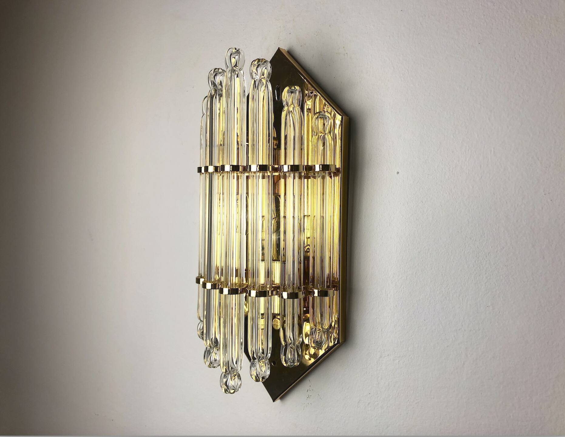 Venini Italy wall lamp 1970