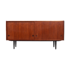 enfilade en teck, design danois, années 1970, danemark