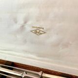 Set of 12 large Bel silver-plated knives