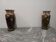 set of 2 art deco vases