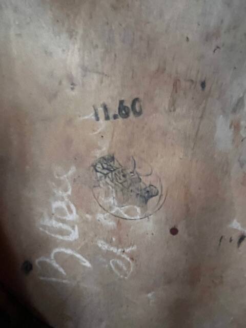 Set of 4 mismatched chairs