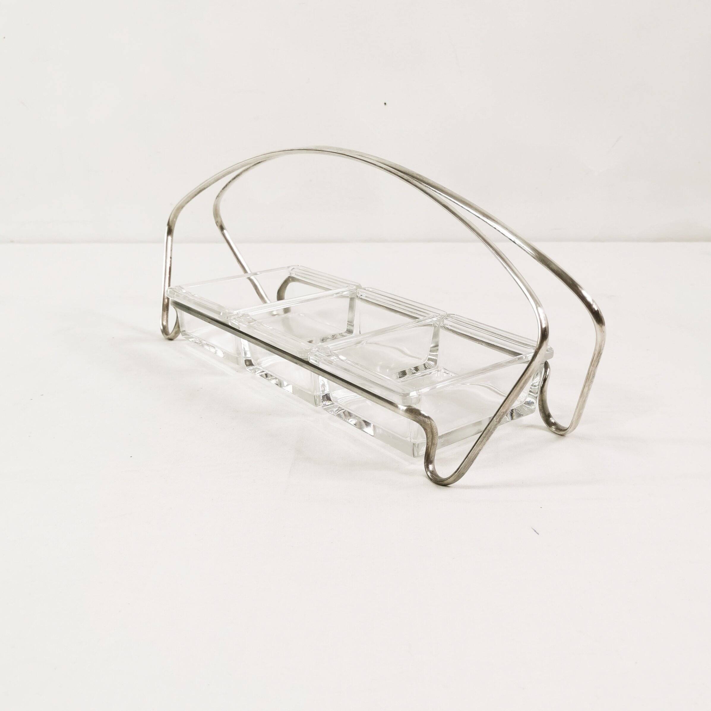 Art Deco serving set, WMF, Germany, 1930s