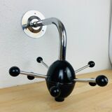 Wall coat rack Sputnik black