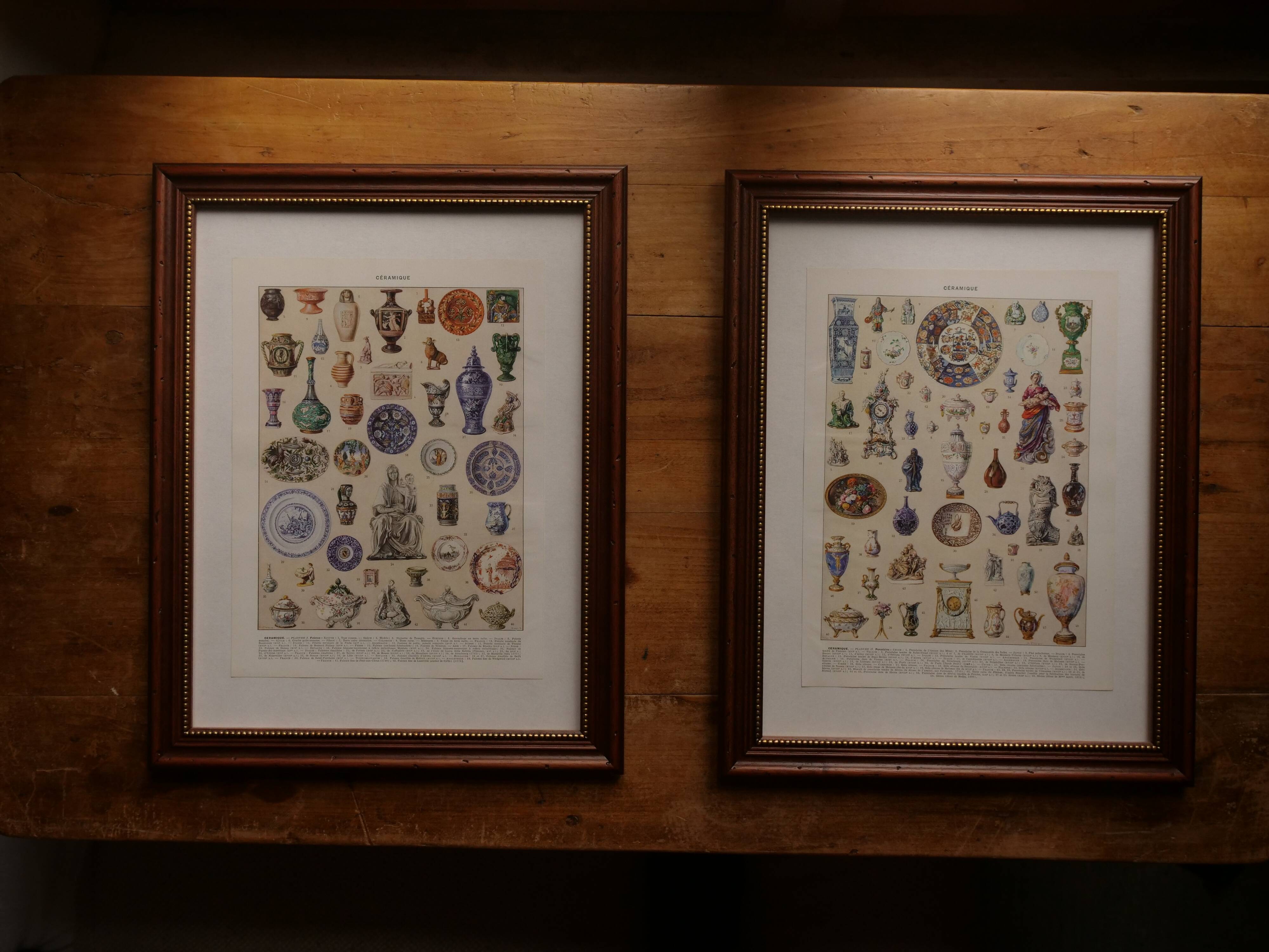 Original lithograph on vegetables