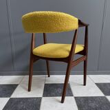 Thomas Harlev chair model 213 in yellow Boucle