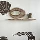 Vintage rattan mirror