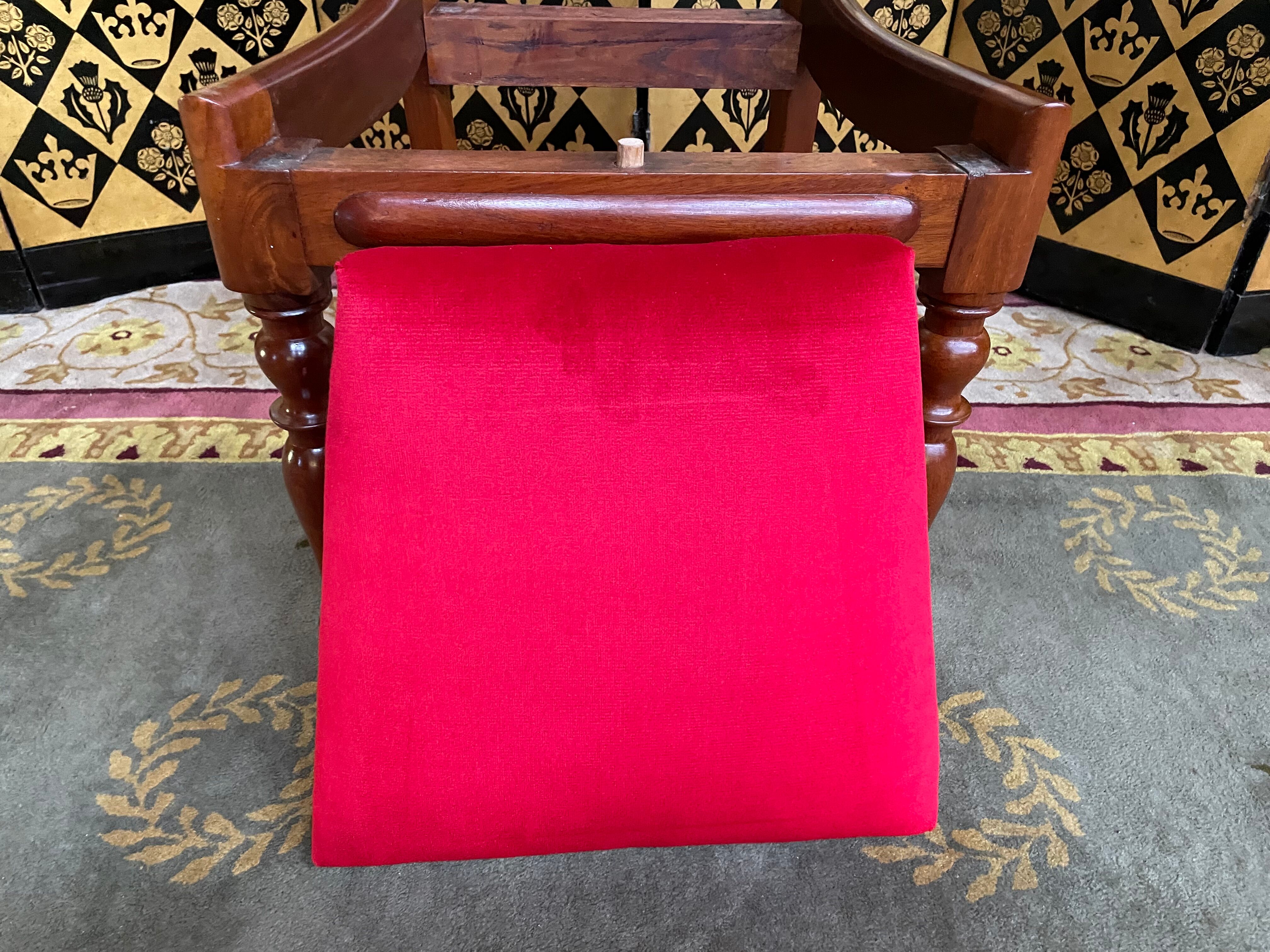 Suite of 6 english mahogany chairs 19th restored