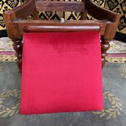 Suite of 6 english mahogany chairs 19th restored