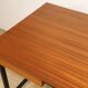 Vintage mahogany desk by Pierre Guariche edition Minvielle, 1960