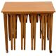 Nesting tables Poul Hundevad vintage mid century