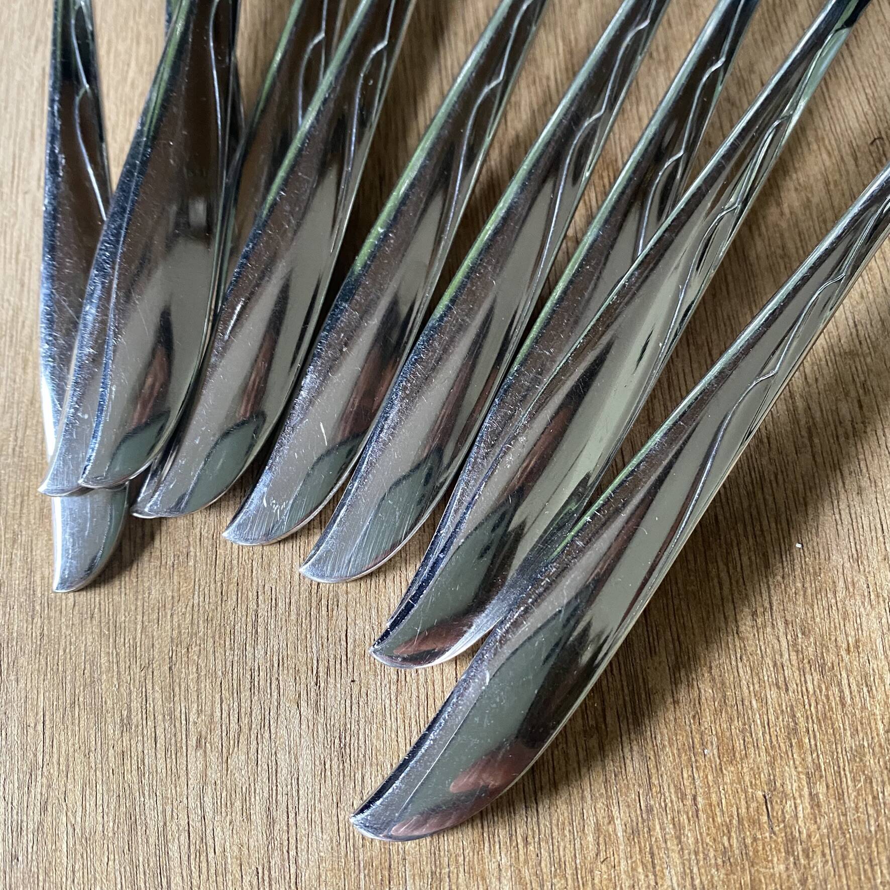 Vintage stainless steel cutlery set Oneida USA 60 pieces