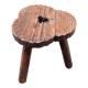 Wooden tripod stool
