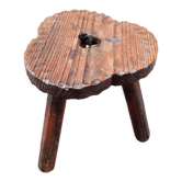 Wooden tripod stool