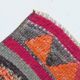 Tapis de couloir rose vintage, 88 x 334 cm
