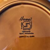 Sarreguemine dessert plates, hawai