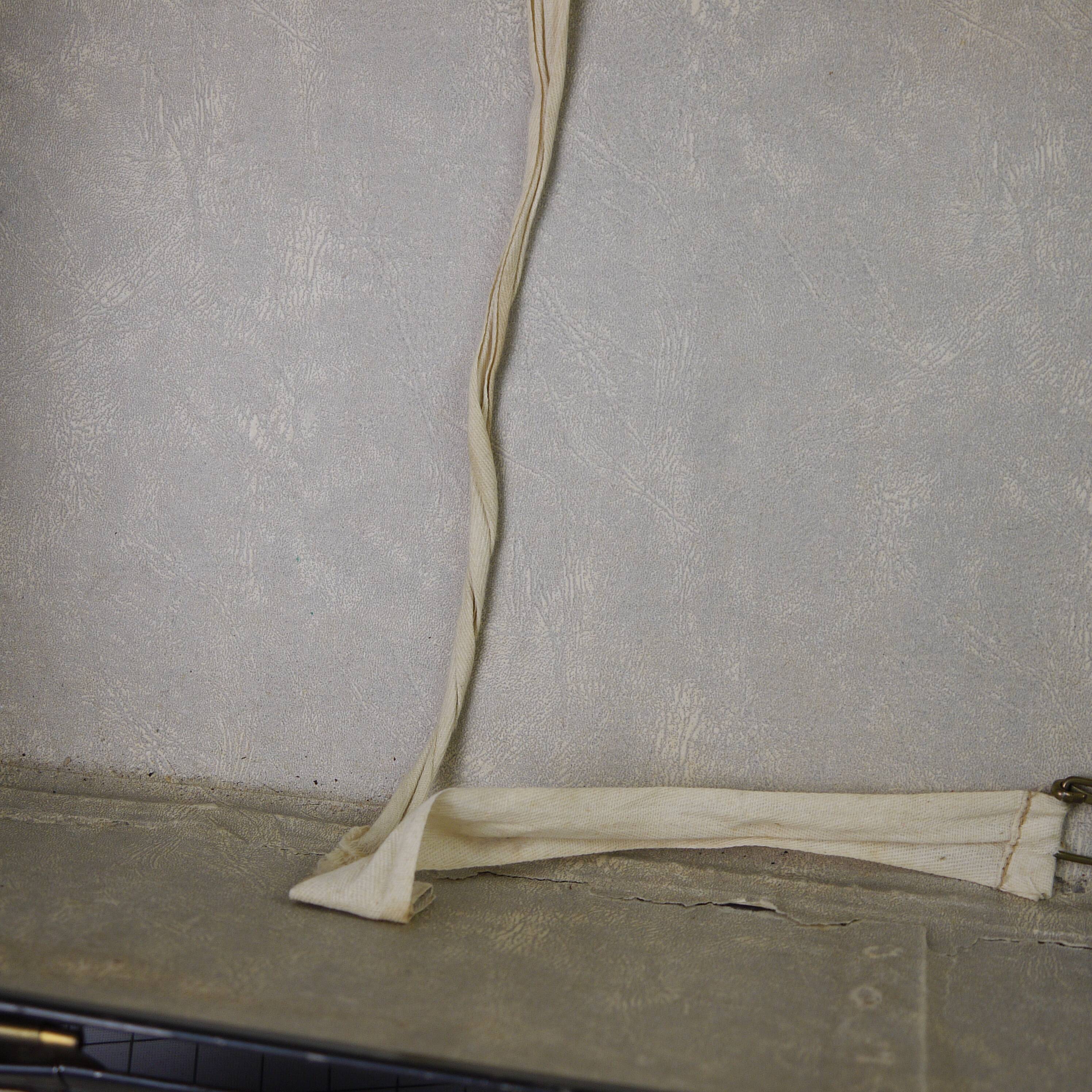 Green scottish fabric case with key