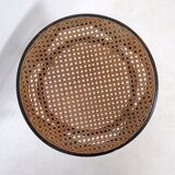 Thonet black bentwood stool - 20th