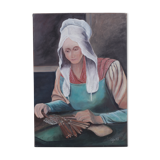 Old portrait of a woman