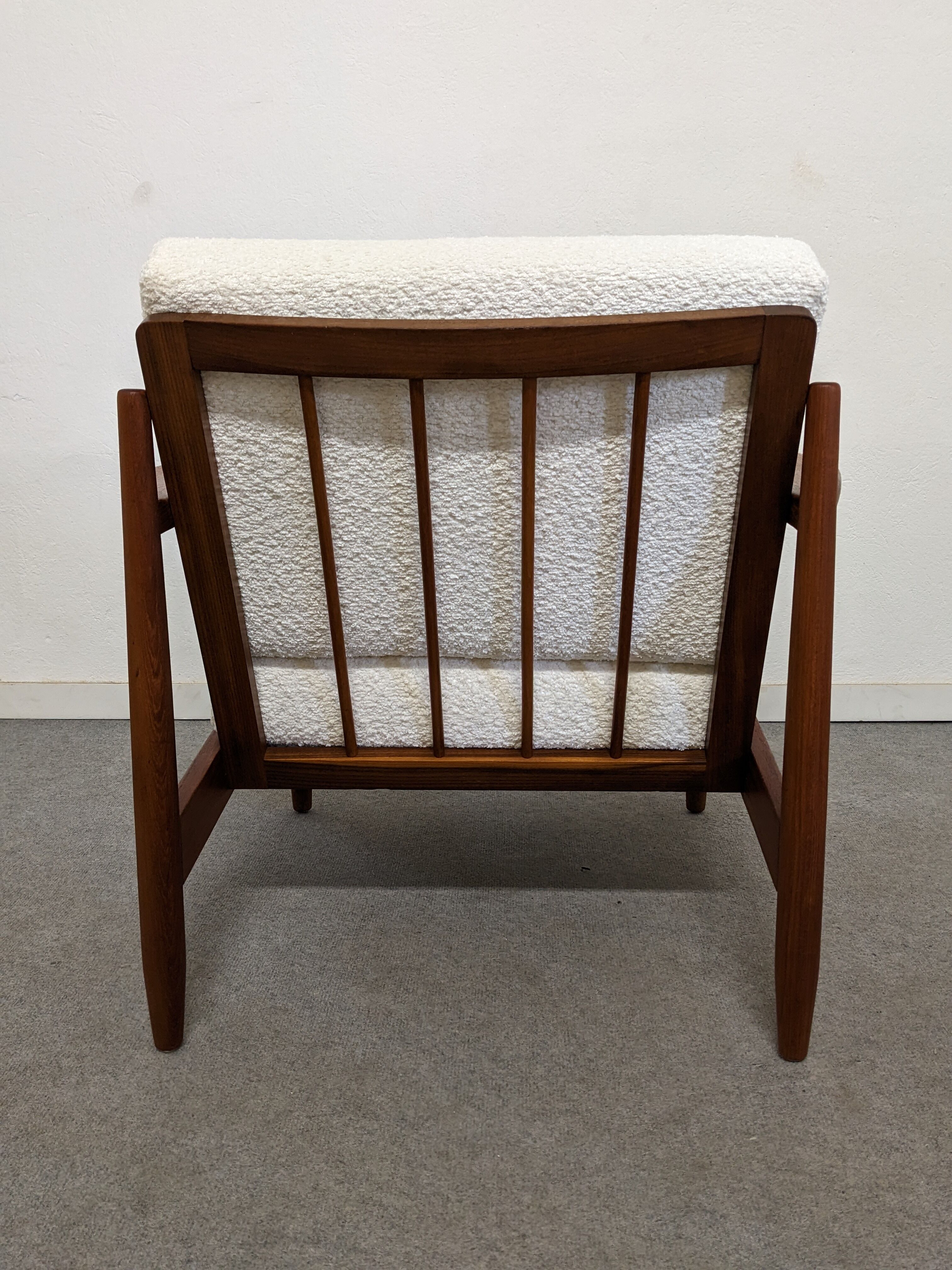Pair of Danish teak armchairs from the 50s/60s