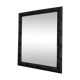 Miroir rectangulaire ancien noir 54x74cm