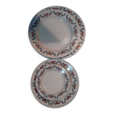 Set of 4 "Royal Monceau" plates