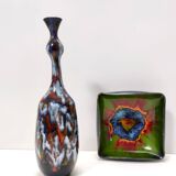 Handmade Ceramic Tulip Vase by Giovanni Poggi for San Giorgio, Italy