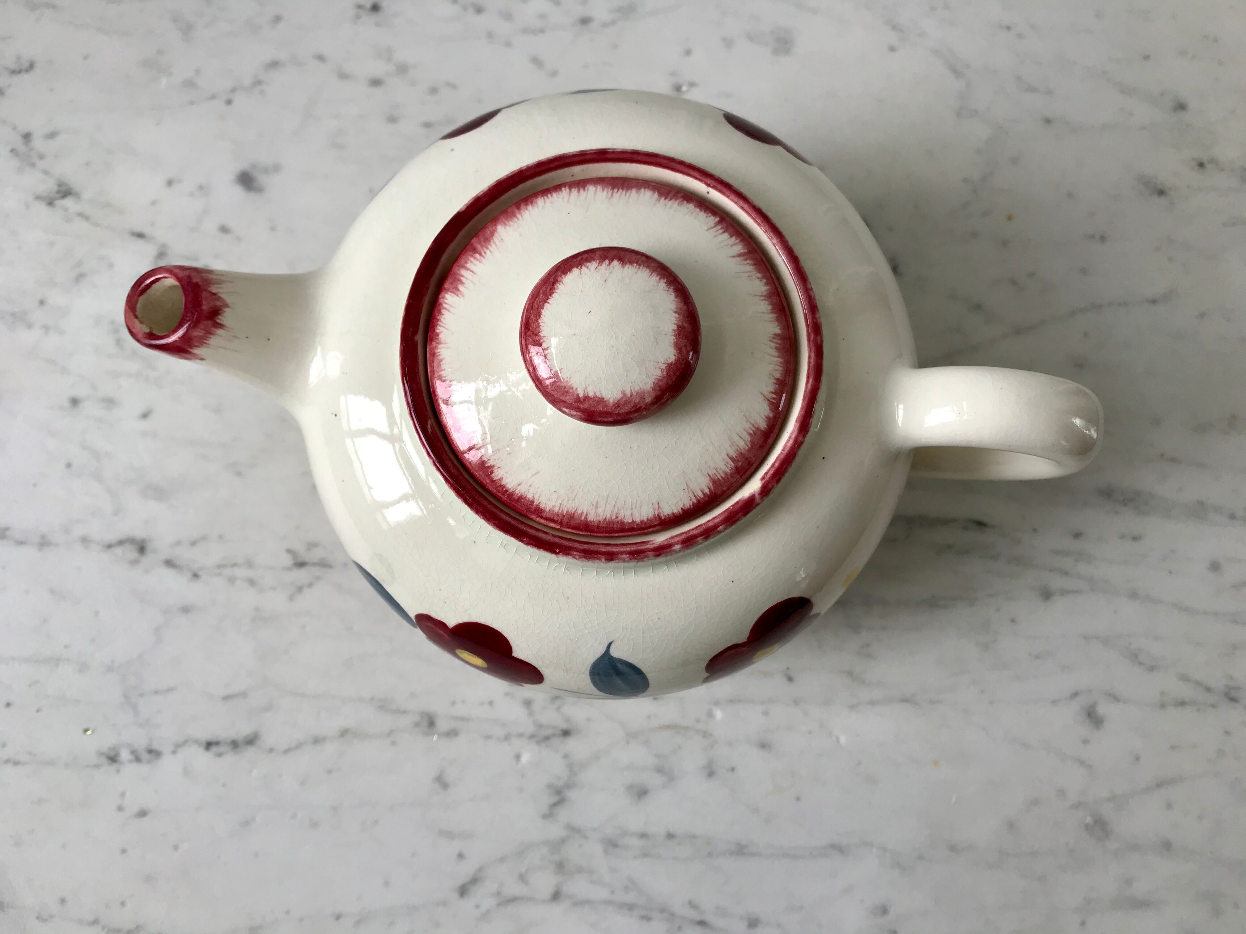 Teapot Salins model "Musette" years 20-30