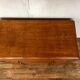 Modernist typical art deco chest of drawers in light oak with 3 drawers