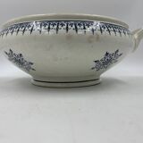 Vegetable dish, salad bowl, soup tureen, ceramic from Saint Amand.