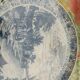 Plat decoratif vintage de Delf faience de Chemkefa